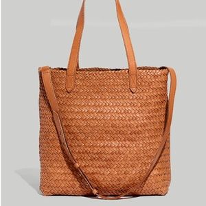 NWT Madewell Medium Woven Transport Tote